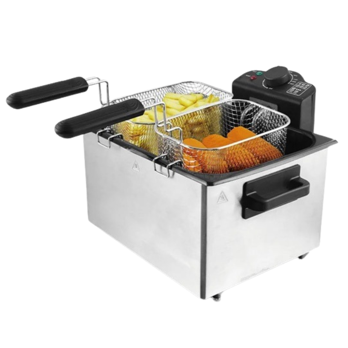 FREIDORA DE ACEITE: La Herramienta Ideal para Cocinar Fritos Perfectos NOTA. Capacidad de 5L, 1200w, control de temperatura  Si estás buscando la mejor manera de preparar alimentos fritos en casa o en un entorno comercial, la FREIDORA DE ACEITE es la solución perfecta. Este electrodoméstico te permite freír alimentos de manera rápida y eficiente, garantizando resultados crujientes y deliciosos. En este artículo, te explicaremos todo lo que necesitas saber sobre las freidoras de aceite, desde sus tipos hasta las mejores opciones para comprar en Onlineshoppingcenterg.  ¿Por Qué Elegir una FREIDORA DE ACEITE? Versatilidad y Resultados Profesionales La FREIDORA DE ACEITE es conocida por su capacidad para ofrecer resultados consistentes y profesionales en una amplia variedad de alimentos. Desde papas fritas hasta pollo crujiente, este electrodoméstico es una herramienta esencial en cualquier cocina. A diferencia de las freidoras de aire, que requieren poco o nada de aceite, las freidoras de aceite tradicionales aseguran una textura y sabor auténticos.  Tipos de Freidoras de Aceite Freidora de Aceite Eléctrica La freidora de aceite eléctrica es la más común en los hogares. Es fácil de usar, segura y adecuada para una amplia gama de frituras. Ideal para aquellos que desean comodidad y un control preciso de la temperatura.  Freidora de Aceite a Gas Las freidoras de aceite a gas son más comunes en entornos comerciales, como restaurantes. Ofrecen una mayor capacidad y velocidad de calentamiento, lo que las hace perfectas para grandes volúmenes de comida.  Freidora de Aceite Industrial Si tienes un negocio de alimentos, una freidora de aceite industrial es una inversión esencial. Estas freidoras están diseñadas para manejar grandes cantidades de alimentos y resistir el uso intensivo diario.  Freidora de Aceite Pequeña Para aquellos con poco espacio en la cocina o que solo necesitan freír pequeñas cantidades, una freidora de aceite pequeña es una excelente opción. Compacta y eficiente, es perfecta para hogares más pequeños o para preparar porciones individuales.